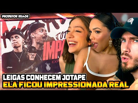(ELA FICOU MTO IMPRESSIONADA) LEIGAS REAGEM NINGUÉM CONSEGUE PARAR o JOTAPÊ em 2025! 🔥 (REACT)