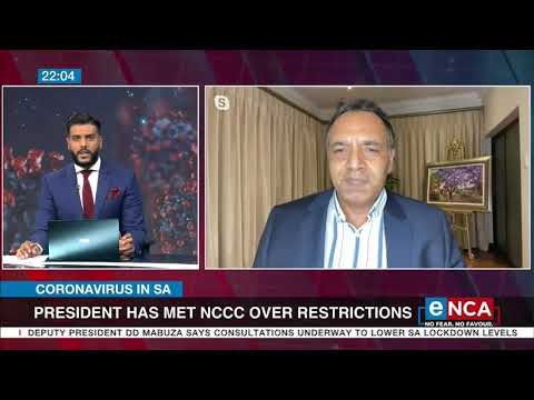 President Cyril Ramaphosa has met NCCC over restrictions