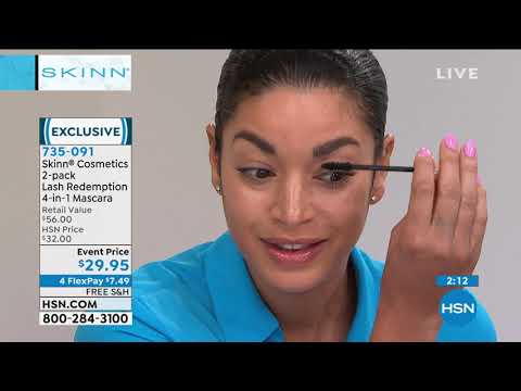 Skinn Cosmetics 2pack Lash Redemption 4in1 Mascara