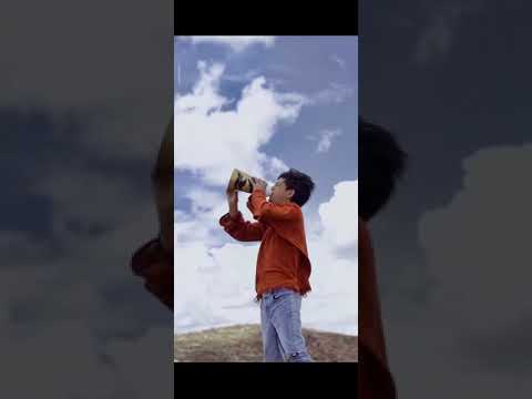 丁真Ding Zhen, A new self, from my new song "Warmth under the Sky" June 20th TikTok update.