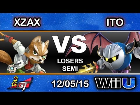 2GGT: Fatality Saga – NME | Xzax (Fox) Vs. Ito (Meta Knight) Losers Semi - Smash Wii U