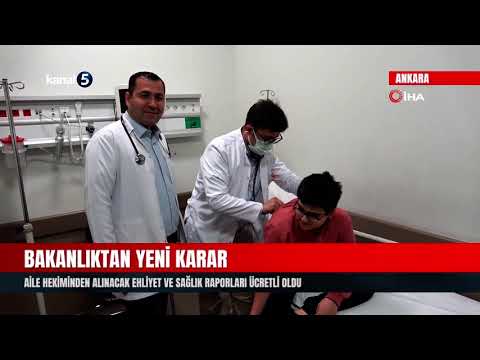 New Decision from the Ministry | Driving Licenses and Health Reports Obtained from Family Doctors...