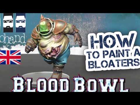 How to Paint : The Bloaters for Blood Bowl Nurgle Team