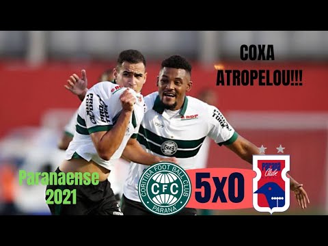 Coritiba 5x0 Paraná | O coxa Atropelou o Paraná clube| gols e melhores momentos| paranaense 2021