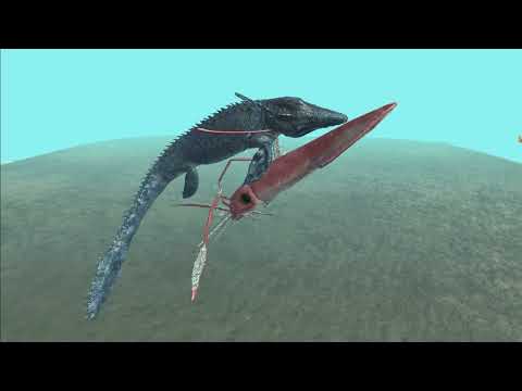 COLLOSAL SQUID vs MOSASAURUS - Animal Revolt Battle Simulator