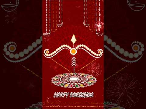 Vijayadashami Wishes 2026 🙏 | Happy Dussehra Digital Art #dassara #shorts