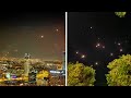 Tel Aviv: Iron Dome filmed intercepting barrage of rockets over Israel