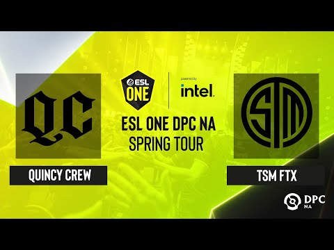Dota2 - Quincy Crew vs TSM FTX - Game 3 - ESL One DPC NA Spring