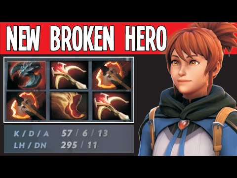 New Broken Hero Marci 57 Kills By Goodwin | Dota 2 Gameplay