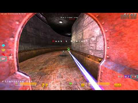 Quake 3 OSP: Playing against dreg at crom