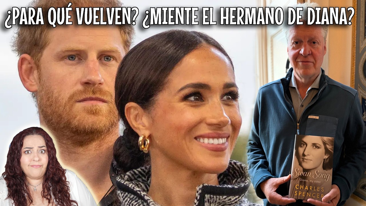 HARRY y MEGHAN vuelven a INGLATERRA + el libro de CHARLES SPENCER - hermano de Diana // MimiXXL