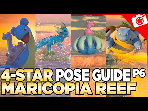 Maricopia Reef 4-Star Pose & Request Guide | New Pokemon Snap
