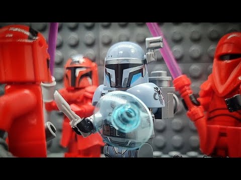 The Death of Paz Vizsla [Lego Stop Motion]