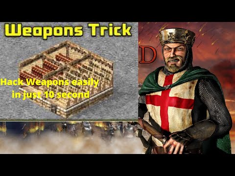 Stronghold Crusader Weapons HACK ||Unlimited Weapons||
