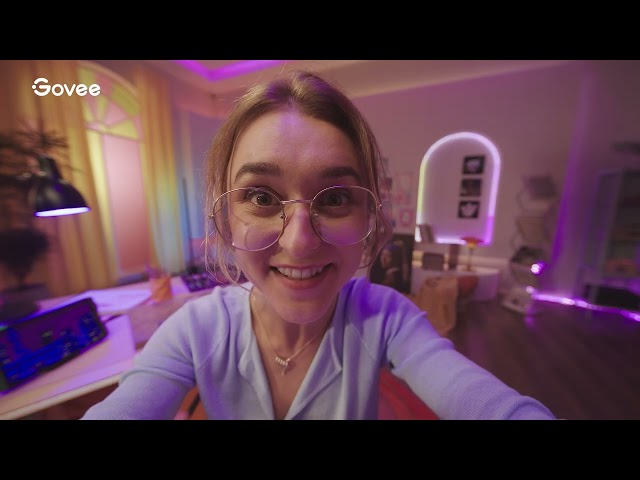 Lampada Pixel Govee 32x32 RGBIC WiFi Bluetooth con controllo vocale e IA video