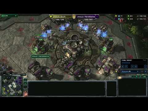 tsl9 2022 ByuN VS HeroMarine Game 1 Week 2 Day 3 no commentary
