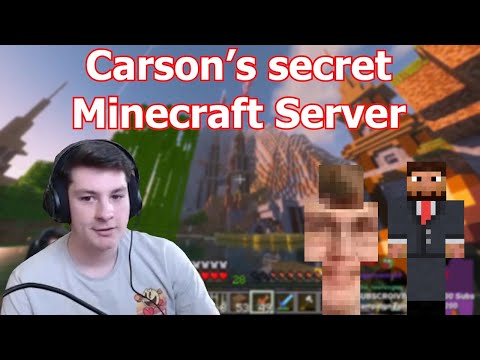 JostLCC - Carson's Secret Minecraft Server (Jawsh Stream Highlights)