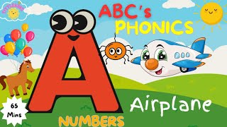 Best video to Learn ABC’s, Phonics, Vowel Sounds, Numbers, Shapes & More 🥰#tittlekins #youresosmart