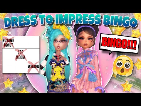 Playing *BINGO* In Dress To Impress MASTER Servers!! (It Was CRAZY...)