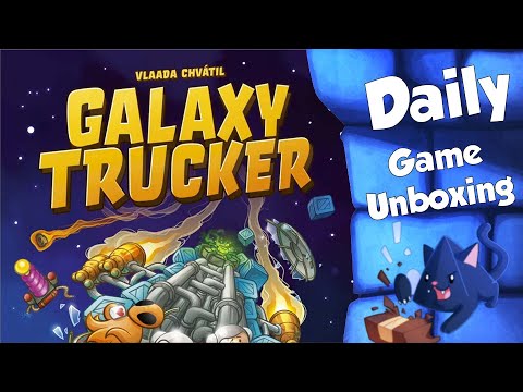 Galaxy Trucker - Daily Game Unboxing