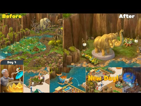 GARDENSCAPES AREA 26 DAY 4 - Gardenscapes New Acres - Calvadori's Final Garden - Day 4