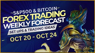 🎯 Weekly Forex Forecast | EURUSD, GBPUSD, USDJPY, BITCOIN, S&P500, AUDUSD, XAUUSD OIL (20/10/2025)