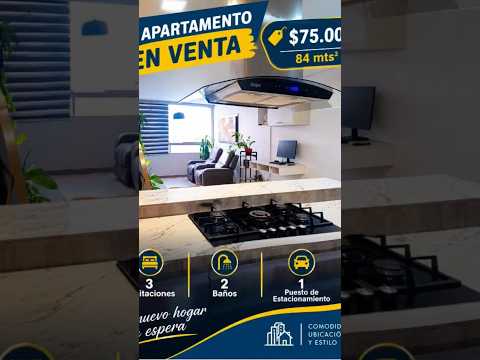 APARTAMENTO EN VENTA | EL HATILLO | 84mts² 3H 2B 1PE