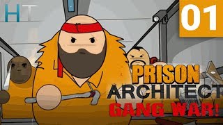 Prison Architect Gang War Ep 01 Setting The Scene Gameplay Let S Play 1440p Charlie Pryor