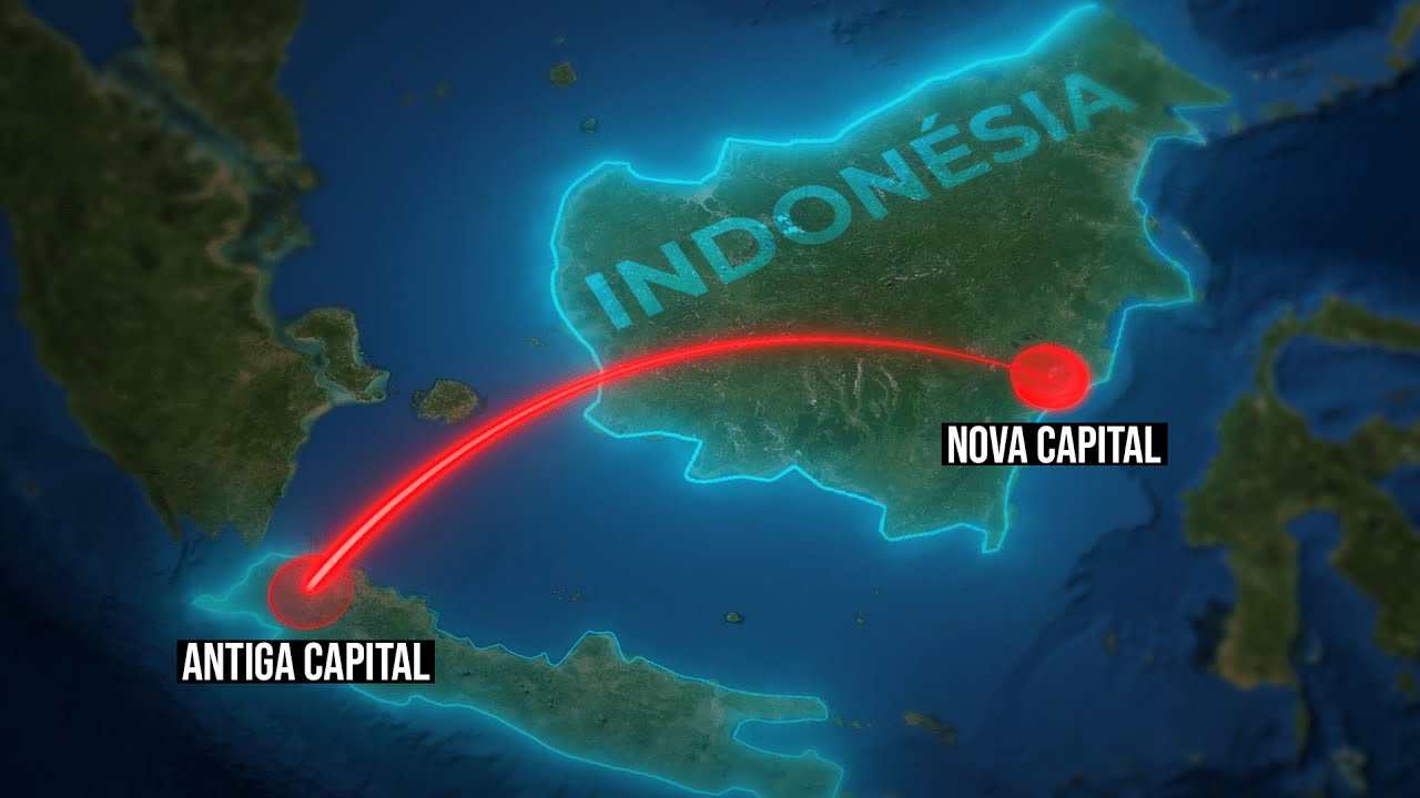 Por que a Indonésia está movendo sua capital para outra ilha?
