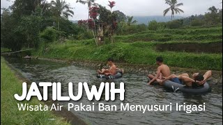Download lagu Wisata Air Jatiluwih Tabanan | Pakai Ban Menyusuri Saluran Subak Persawahan mp3