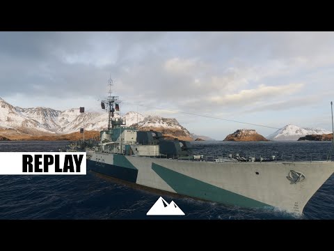 DRUID, der AP Frontalangriff Zerstörer! - World of Warships | [Replay] [Deutsch] [60fps]