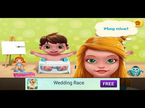 Fun Care Kids Game   Baby Twins Babysitter   Play Dress Up Care Games For Kids