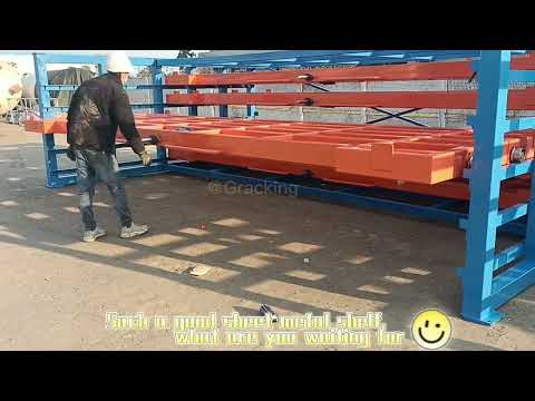 Sheet metal storage rack