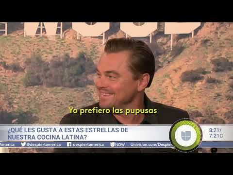 Leonardo DiCaprio: "Las pupusas son mejores que los tacos"