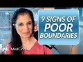 9 Signs Of Poor Boundaries