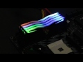 Модуль памяти для компьютера DDR4 16GB (2x8GB) 3000 MHz Super Luce Black RGB Sync LED GEIL GLS416GB3000C16ADC - відео