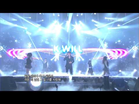 111221 KBS 50TH - KPOP World Festivl - K.Will - My heart beating