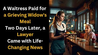 A Waitress Paid for a Grieving Widow's Meal. Two Days Later, a Lawyer Came with Life-Changing News..