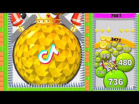 Puff Up - balloon puzzle vs crowd number run 3d - 2048 Ball gameplay walkthrough Android, iOS part 1