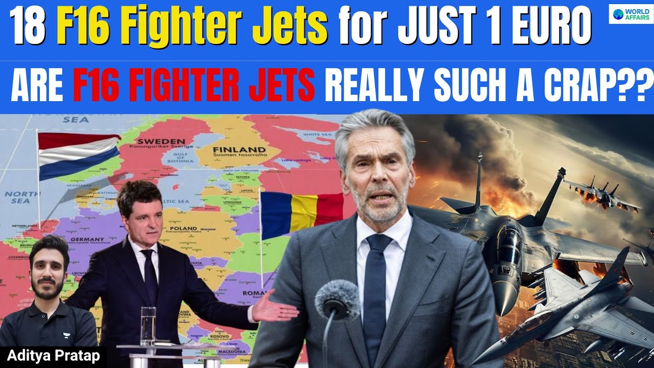 F-16 Fighter Jets Sold for One Euro — Shocking Netherlands–Romania Deal Explained!