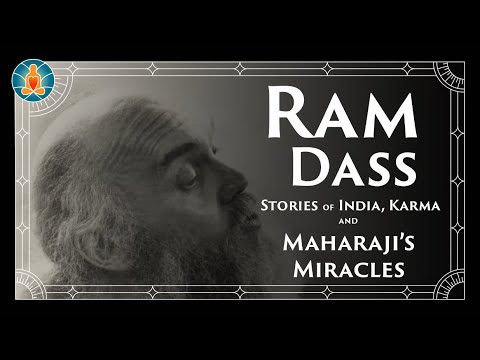 Ram Dass | Stories of India, Karma and Maharaj-ji's Miracles | [Black Screen/No Music]