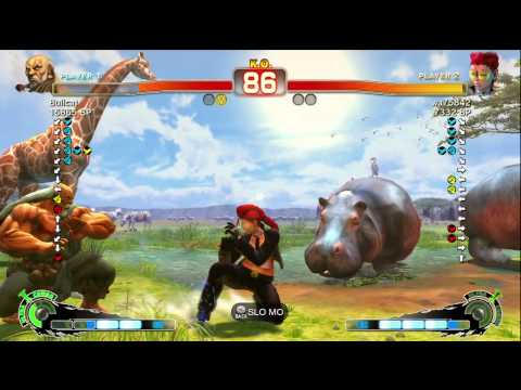 Bullcat [Gouken] vs Haitani [Viper] SSF4 Japanese Online Ranked Matches - TRUE-HD