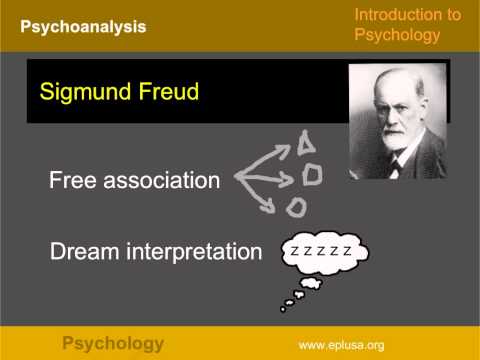 MIND AND BRAIN 5 - Psychoanalysis