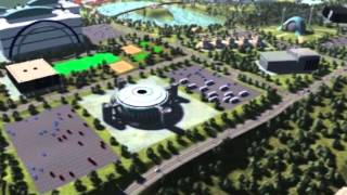 preview picture of video 'Necmettin Erbakan Üniversitesi Kampüs Alanı 3D Animasyonu Yağmur Medya Konya'