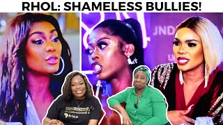 RHOL: Iyabo, is this what you STAND FOR? Mariam and Iyabo BULLY Faith over her friendship with Laura