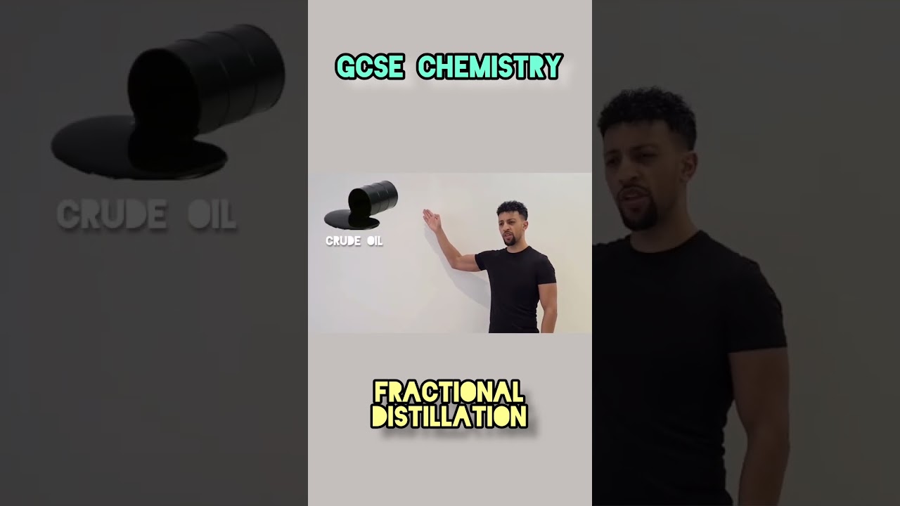 Fractional Distillation of Crude Oil - GCSE Chemistry Explanation