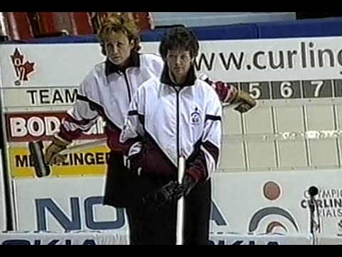 1997 Canadian Olympic Curling Trials - Bodogh vs Merklinger (Borst vs Schmirler)