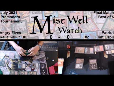 July 2021 Premodern Monthly - Final Match - Angry Elves vs Patriot