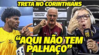 “VIRA HOMEM NESSA P*RR%..AQUI NA TEM BURR0..EU VOU EMBORA..” A TRETA NO CORINTHIANS