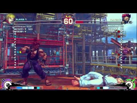 Yuu★ (Gouki) vs LeviStrauss1829 (Ken) - AE 2012 Matches *720p*